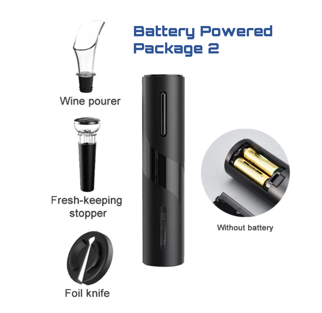 CUBEHEXA™ Rechargeable Electric Wine Bottle Opener